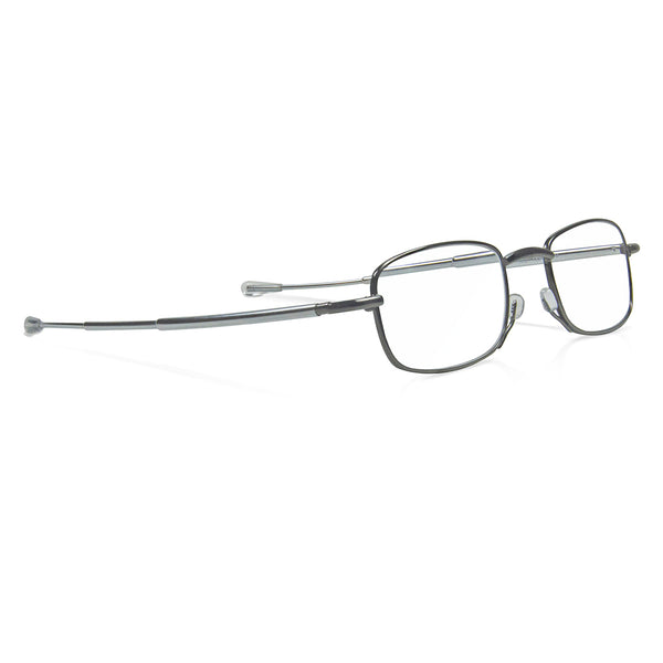 eye-look |  lightweight graphite frame spectacles with smart metal case