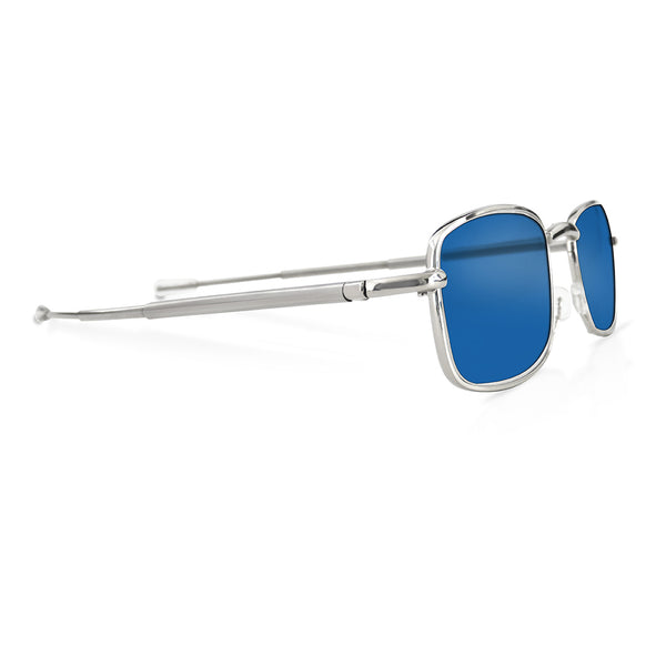 wright sun | polarised foldable sunglasses with leather travel case