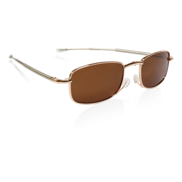 rohe | folding polarised sunglasses with leather case