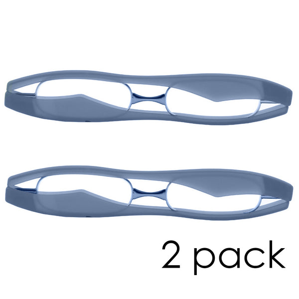 eye-pod duo | (2 pairs) highly portable, ultra slim reading glasses