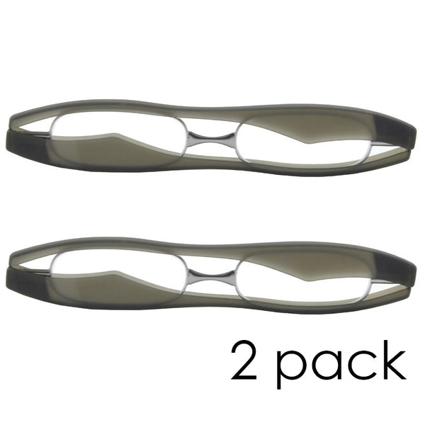 eye-pod duo | (2 pairs) highly portable, ultra slim reading glasses