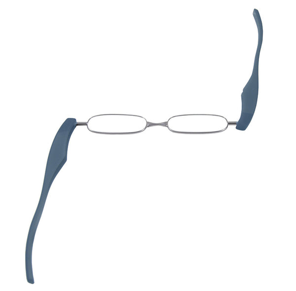 eye-pod | highly portable glasses - innovative 360 degrees design in blue
