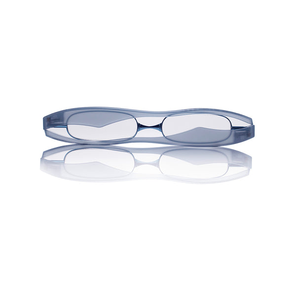 eye-pod | highly portable glasses - innovative 360 degrees design in blue
