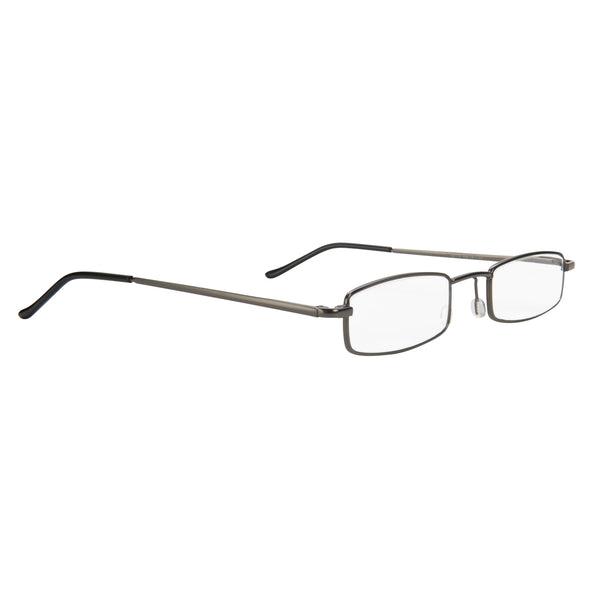 eye-slim | reading glasses in a slim metal case - modern frames with a super slim pocket-size protective case.