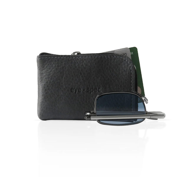 piano sun | polarised folding sunglasses with leather travel case