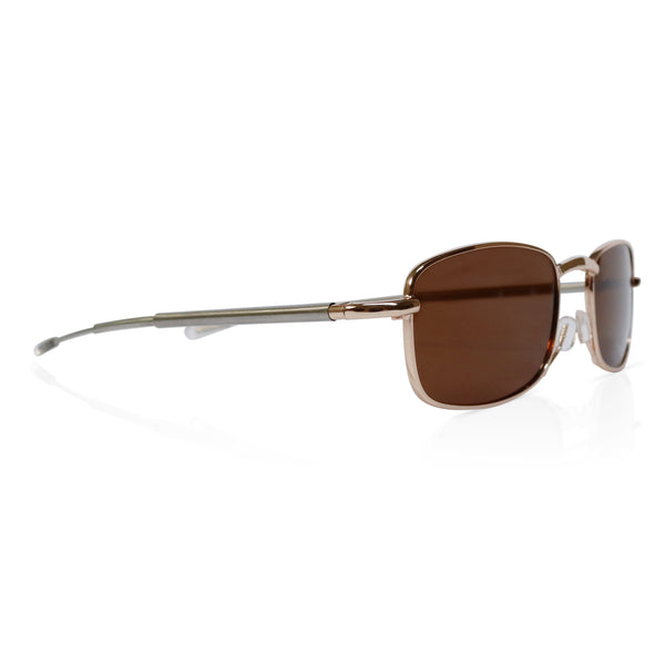 rohe | folding polarised sunglasses with leather case