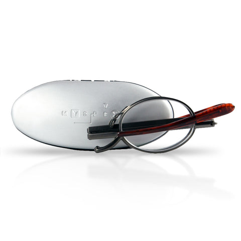 MySpex 18-o | cool japanese designed reading glasses with metal travel case