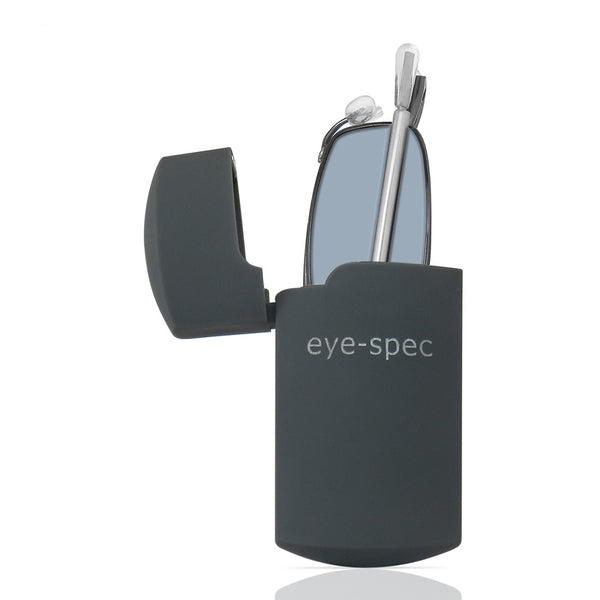 Pocket foldable travel sunglasses with polarised lenses. Compact, slim folding sunglasses with pocket-sized case.
