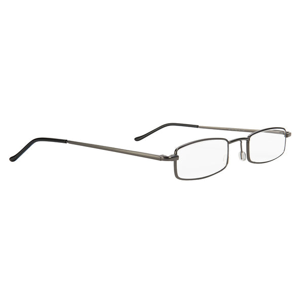 eye-line duo | (2 pairs) compact flat folding reading glasses with slimline tubular case