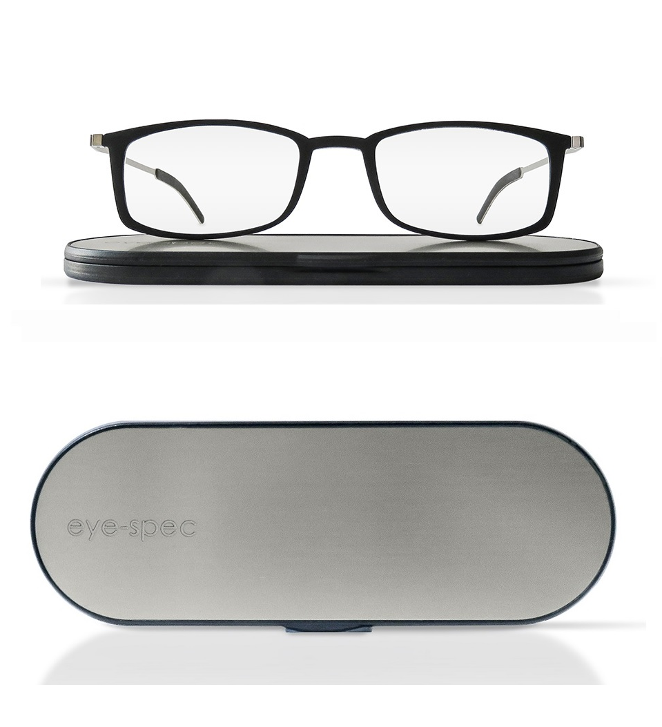 Stylish Lightweight Reading Glasses with Ultra Slim Case eye spec